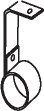 DINEX 50890 Holder, exhaust system
